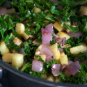 Thumbnail image for A wintery Frittata of Parsnip, Red Onion, Kale and Gouda